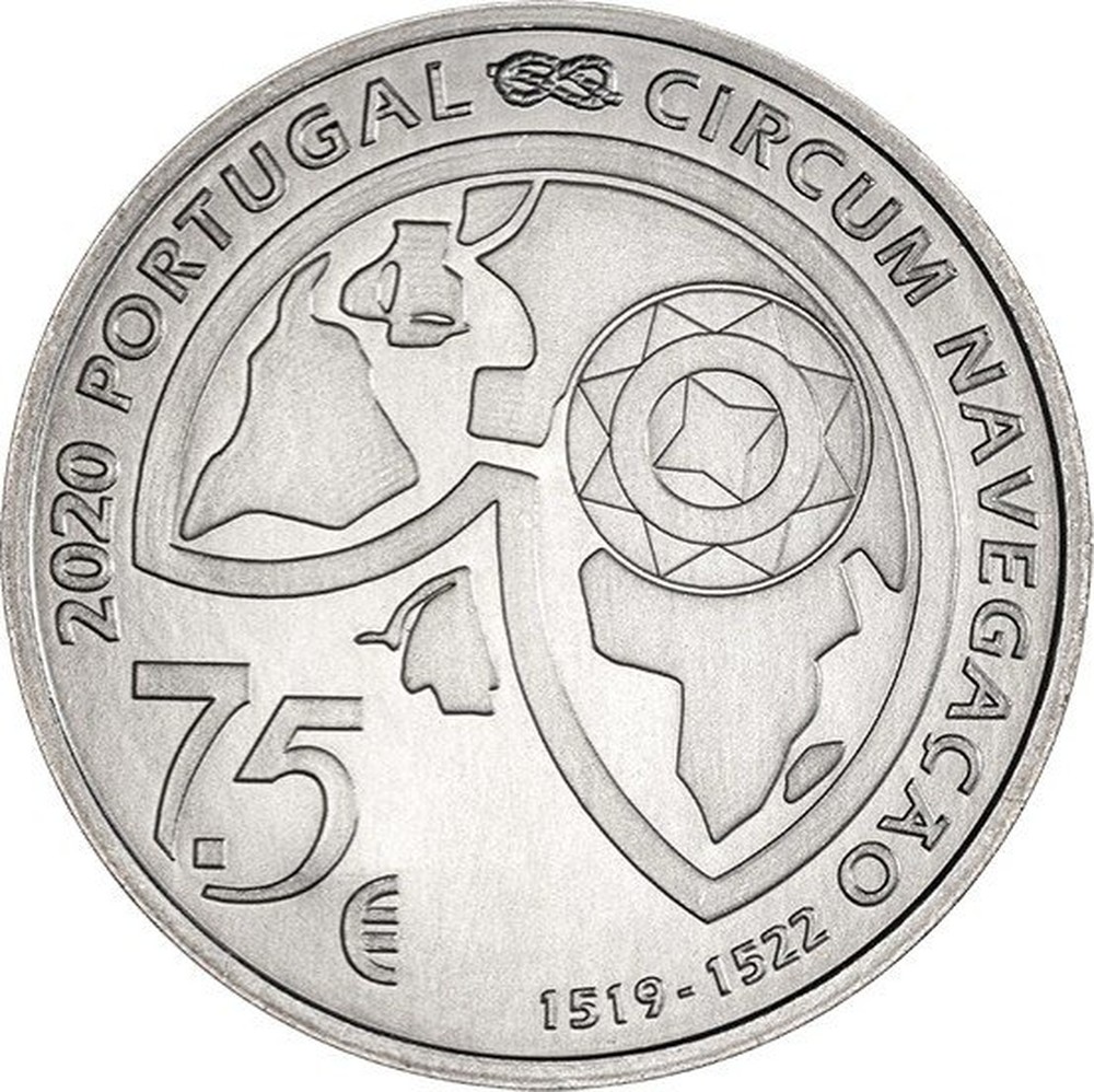 2 euro coin Portugal 2019 navigator Fernão De Magalhães 