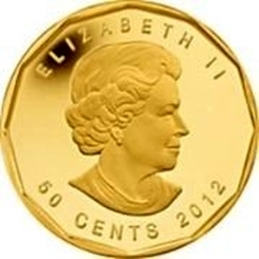 Farewell to the Penny Gold Coin 2012 Canada 1/25oz 