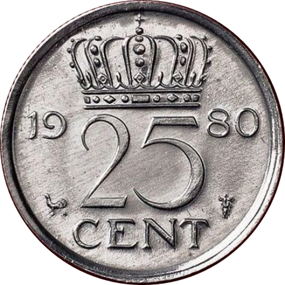 Dutch 25 Cent 