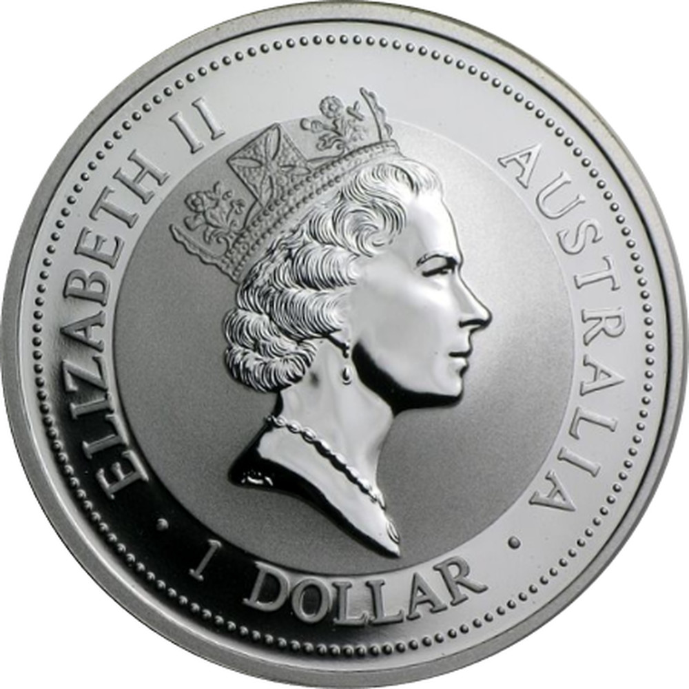 Australian 1 Oz Silver 1 Dollar 