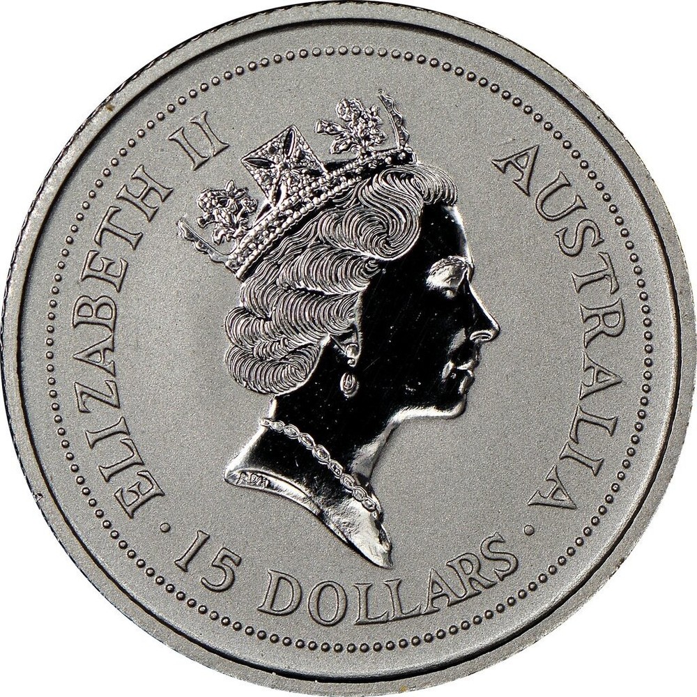 Australian 1/10 Oz Platinum 15 Dollars 