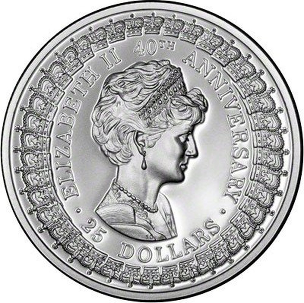 Australian Silver 25 Dollars 