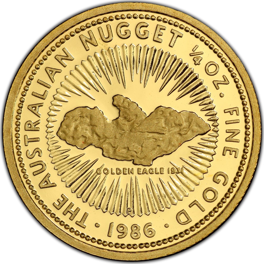 Australian 1/4 Oz Gold 25 Dollars 