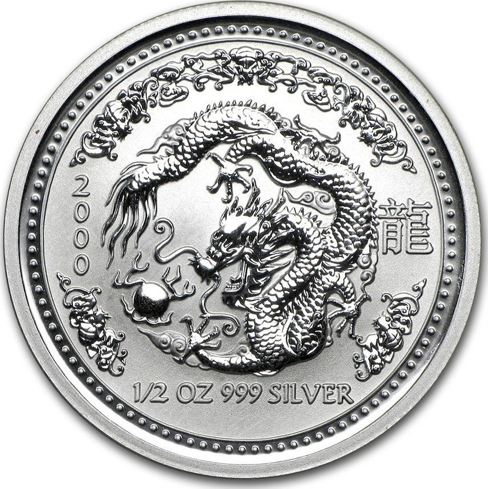 Australian 1/2 Oz Silver 50 Cents 