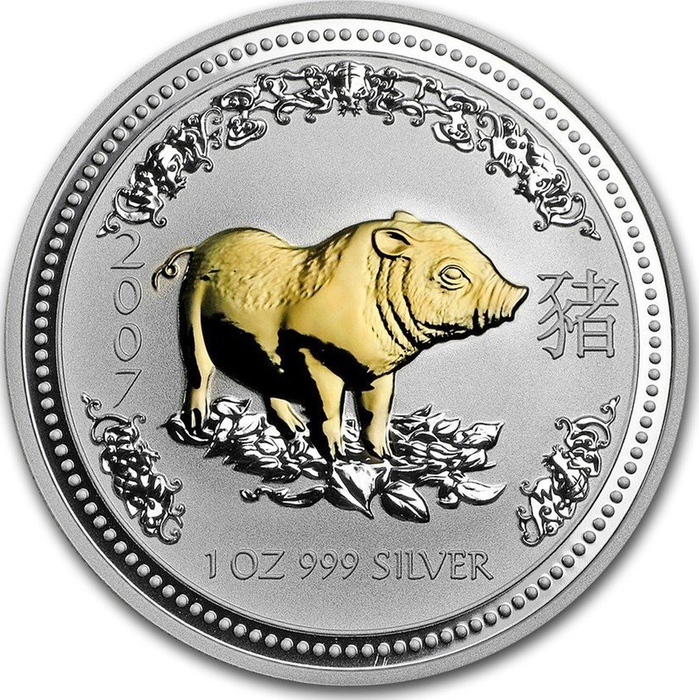 Australian 1 Oz Silver 1 Dollar 