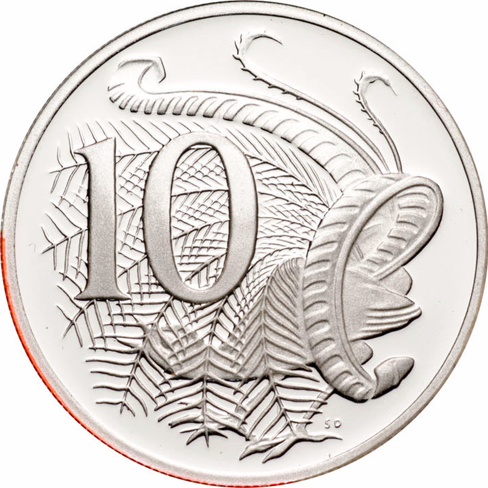 Australian Silver 10 Cents 