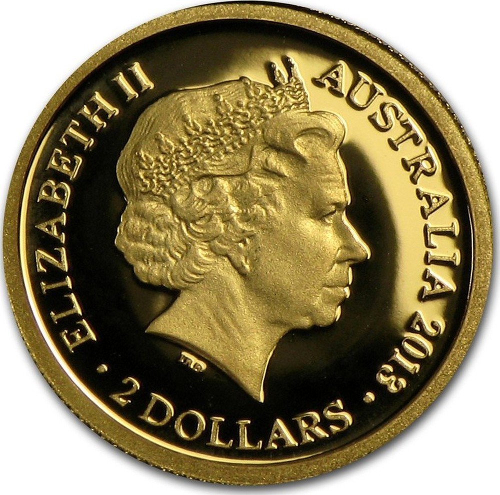 Australian Gold 2 Dollars 