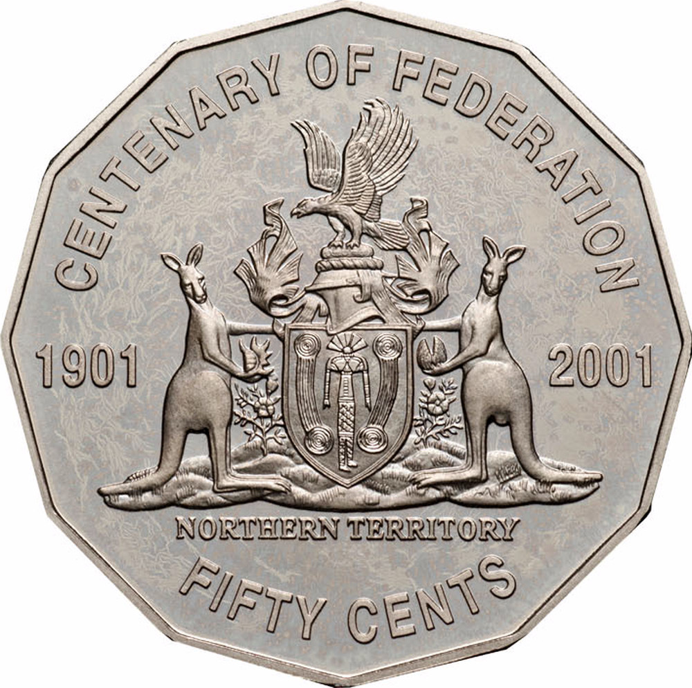 Australian Fifty Cents 