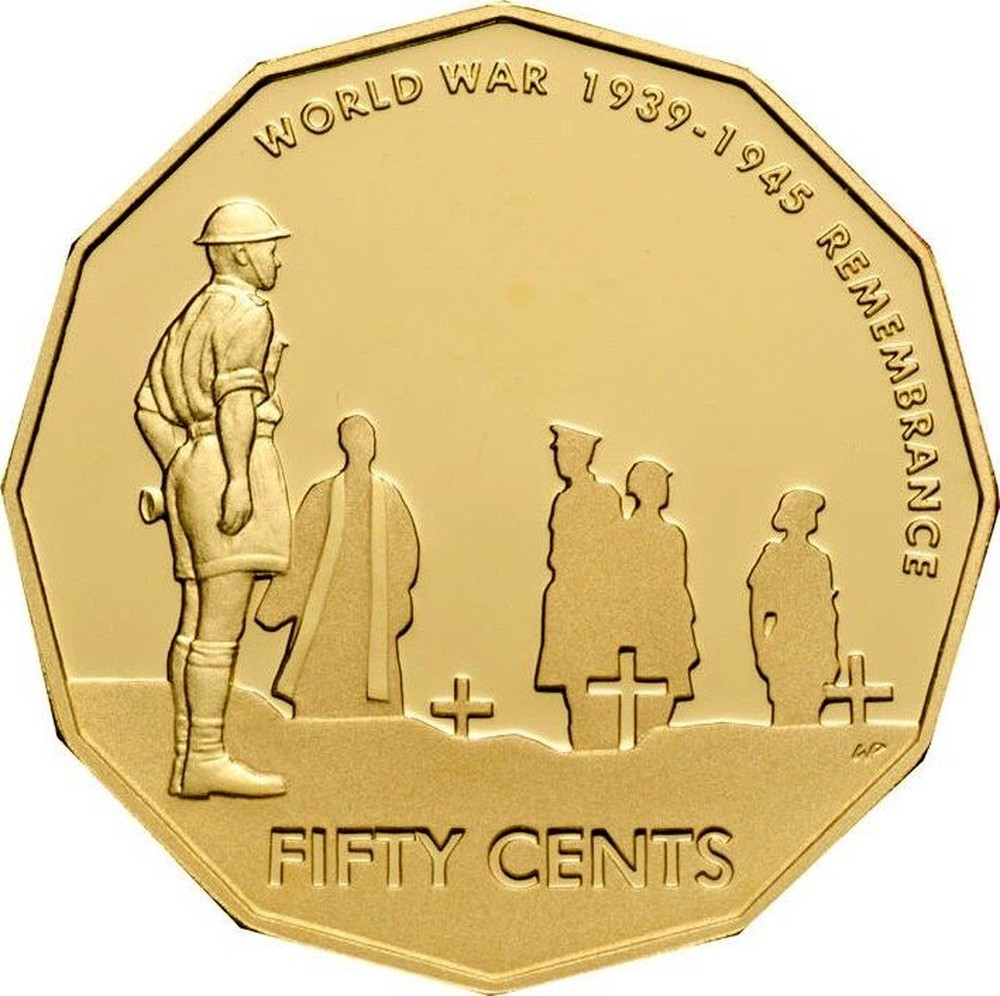 Australian Gold Fifty Cents 