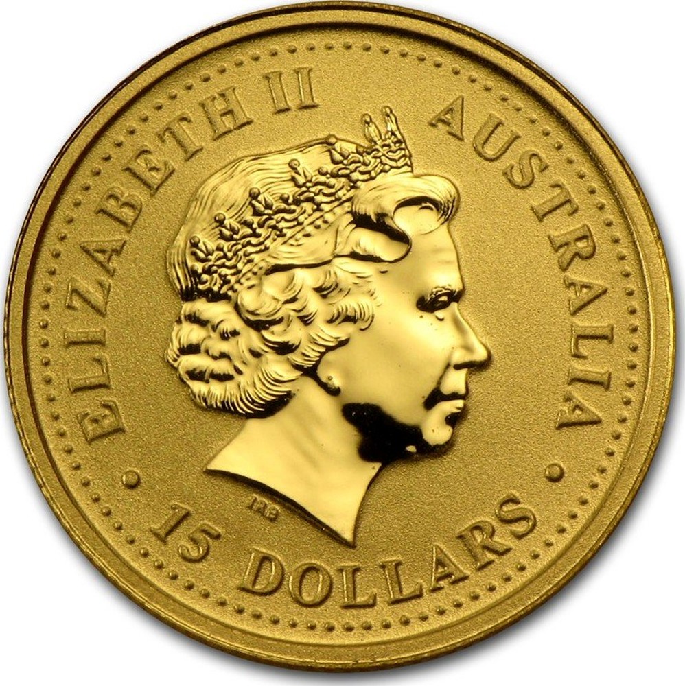 Australian 1/10 Oz Gold 15 Dollars 