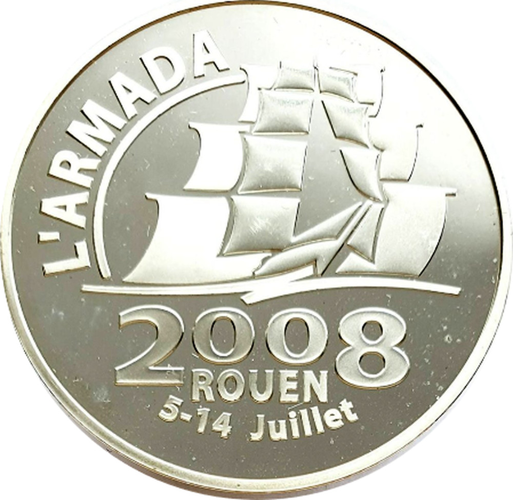 Frankreich France - L'Armada, Rouen 2008 G.- 10 € 2008 BE
