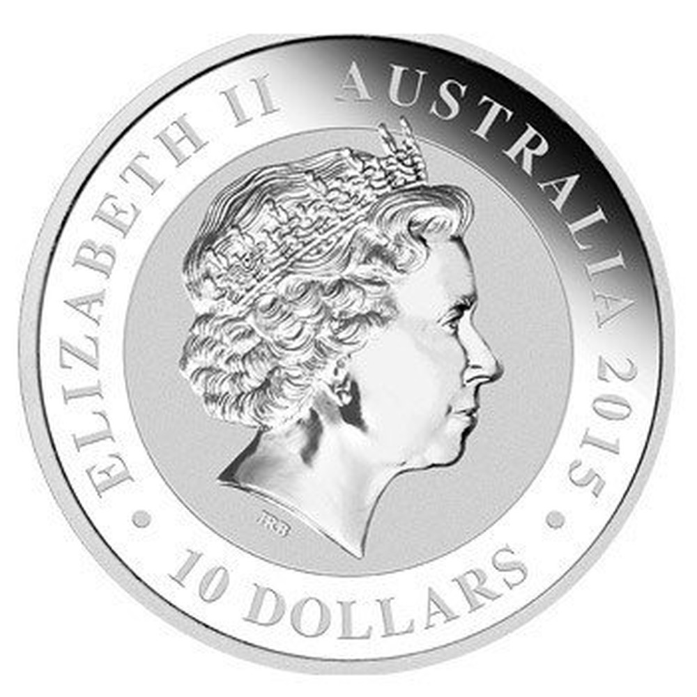 Australian 10 Oz Silver 10 Dollars 