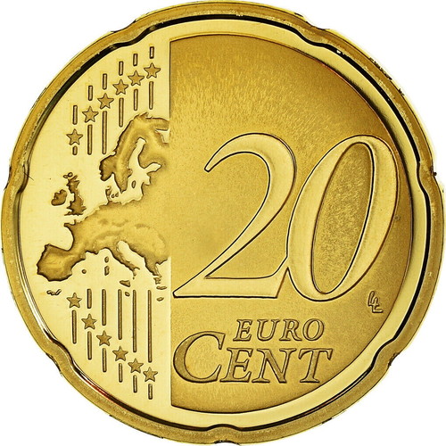 French Nordic Gold 20 Euro Cent 