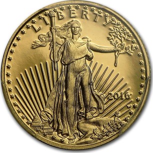 USA 1/10 Oz Gold 5 Dollars 