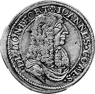 German Silver 15 Kreuzer Montfort / Countship / Standard Coinage 1679 ...
