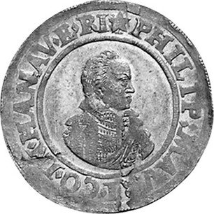 German Silver Teston (6 Batzen) Hanau-Münzenberg / Countship / Regular ...