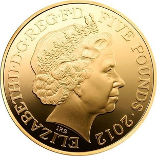 Great Britain Gold Five Pounds 