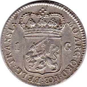 Dutch Silver Gulden Overijssel Province Standard Coinage 1722-1769 KM ...