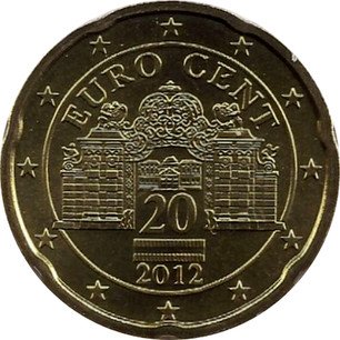 Austrian 20 Euro Cent 