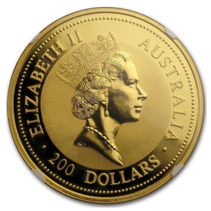 Australian 2 Oz Gold 200 Dollars 