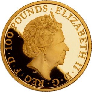 Great Britain 1 Oz Gold 100 Pounds 