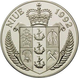 Niuean Silver 10 Dollars 