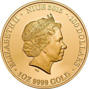 Niuean 1 Oz Gold 100 Dollars 