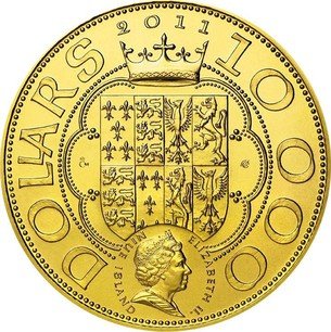 Niuean Gold 10 000 Dollars 