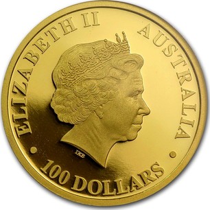 Australian 1 Oz Gold 100 Dollars 