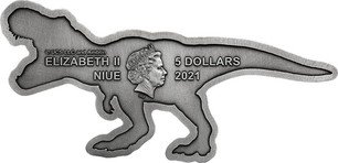 Niuean Silver 5 Dollars 