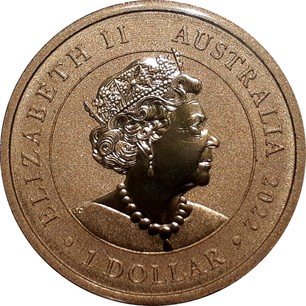 Australian 1 Dollar "Merry Christmas. Stars" 2022 | coinscatalog.NET