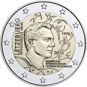 2 euro luxembourg 2023