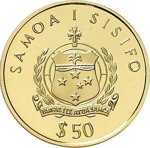 Samoan Gold 50 Tala 