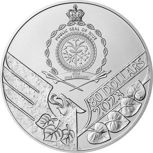 Niuean 1 Kilo Silver 80 Dollars 