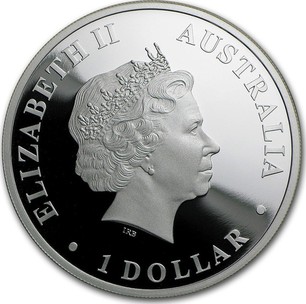 Australian 1 Oz Silver 1 Dollar "Discover Australia - Tasmanian Devil