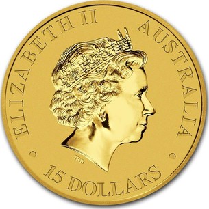 Australian 1/10 Oz Gold 15 Dollars 