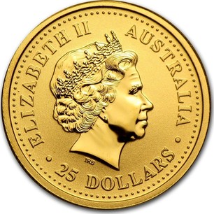 Australian 1/4 Oz Gold 25 Dollars 