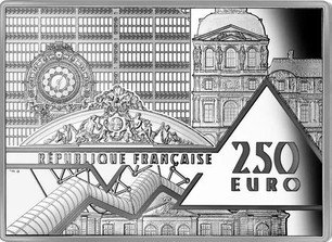 Coffret 250 Euros Argent France 2023 - Liberté Peuple Delacroix - Belle Epreuve