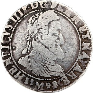Médaille Monnaie Royale Henri IV 1607 Demi-franc Pied quadruple - Monnaies (10662668