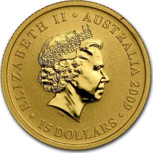 Australian 1 10 Oz Gold 15 Dollars 