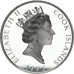 Cook Islands Silver 5 Dollars Dependency of New Zealand/Decimal Coinage ...