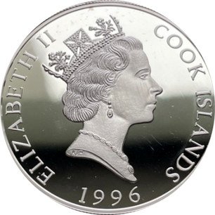 Cook Islands Silver 5 Dollars Dependency of New Zealand/Decimal Coinage ...