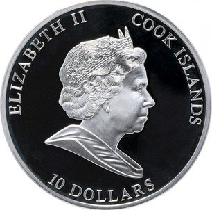 Cook Islands Silver 10 Dollars 