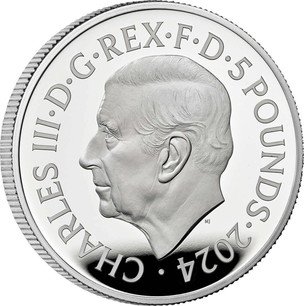 Great Britain Silver 5 Pounds 