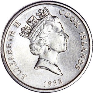 Cook Islands Copper-Nickel 5 Cents 