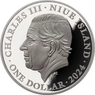 Niuean Silver One Dollar 