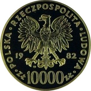 Polish Gold 10000 Zlotych 