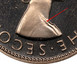 Илюстрация отличий монеты One Penny "Elizabeth II" 1953 - 1956 KM# 24.1