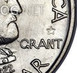 Ilustración de las diferencia de la moneda Medio dólar de plata "Grant Memorial" 1922 KM# 151.2