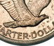 Илюстрация отличий монеты Silver Quarter "Standing Liberty" 1916 - 1917 KM# 141